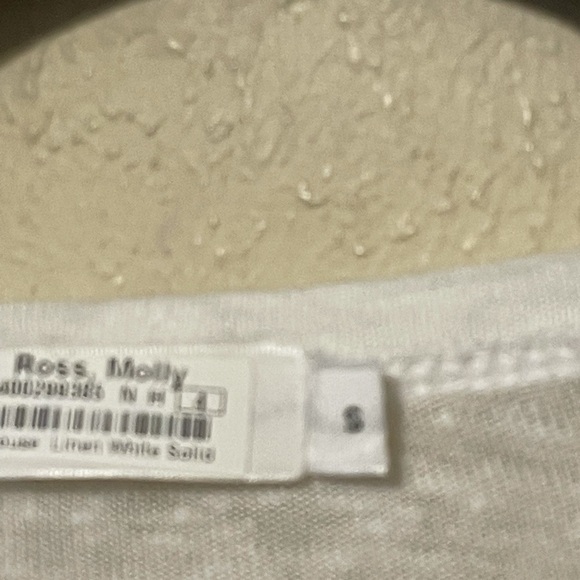A.L.C. LILO White Linen Tee Size Small - Picture 7 of 8